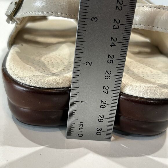 SAS San Antonio Shoe Sandals Women 7S (7AAA) Tripad Comfort Linen Shoes Narrow - Picture 9 of 14